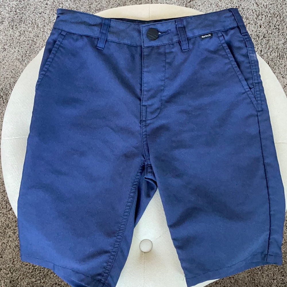 Hurley with Nike Dri-Fit Blue Shorts - Size 10